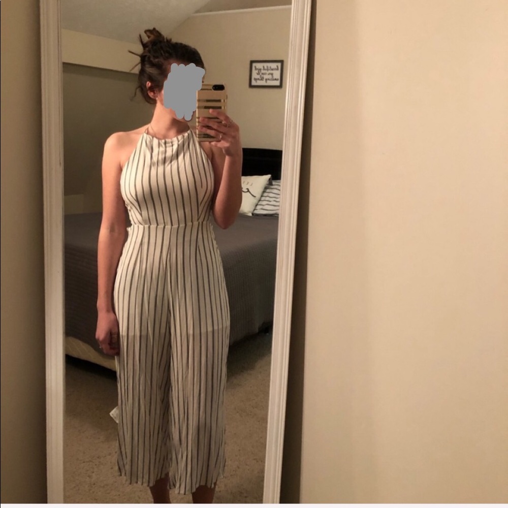L. A. Hearts (PacSun) Striped Jumpsuit